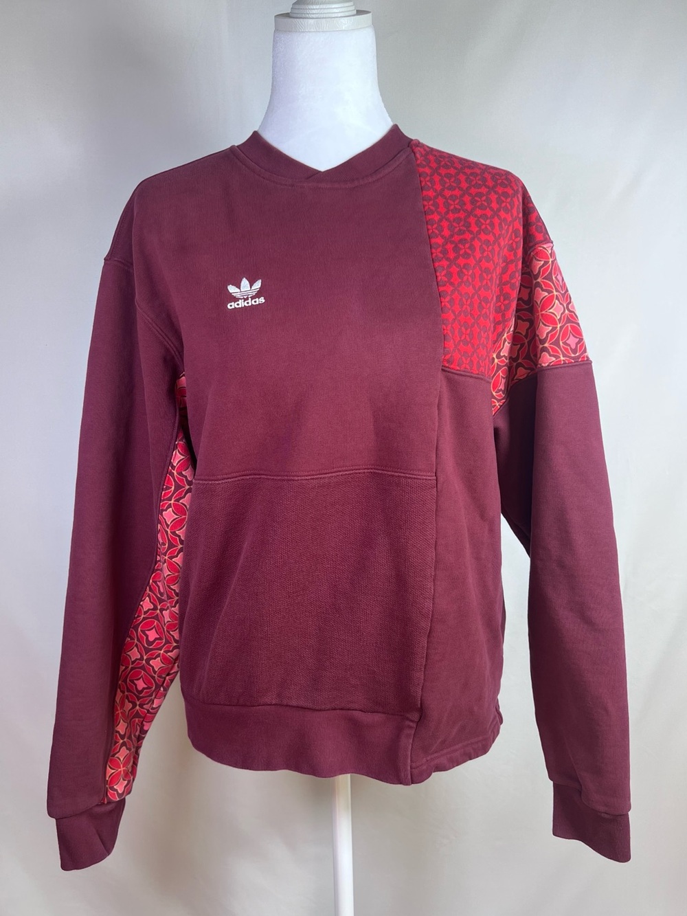Adidas Chinese Lunar New Year Limited Pattern Printing Crewneck Sweatshirt